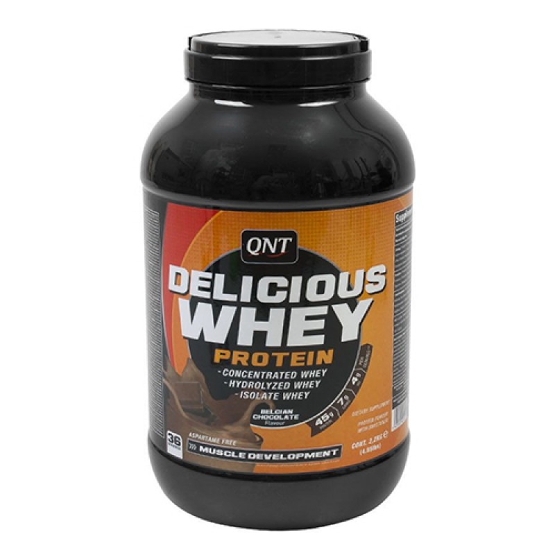 QNT - Delicious Whey Protein Belgian Chocolate (2.2 kg)