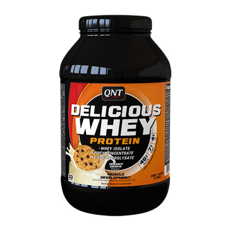 QNT - Delicious Whey Protein Creamy Cookie (2.2 kg)