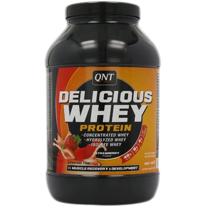QNT - Delicious Whey Protein Strawberry (1 kg)