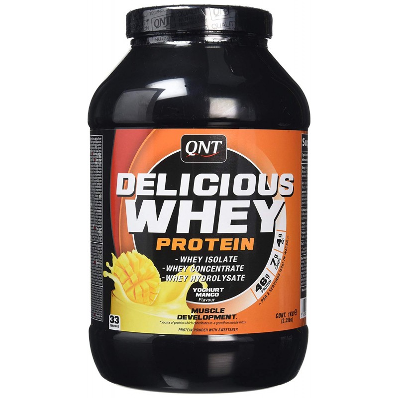 QNT - Delicious Whey Protein Yoghurt Mango (1 kg)