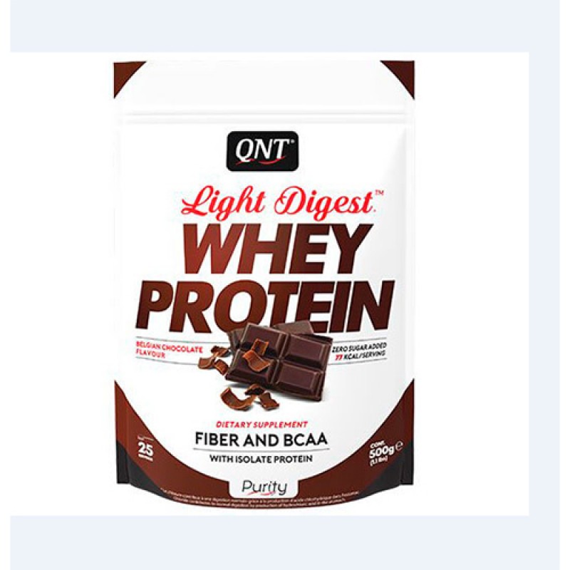 QNT - Light Digest Whey Protein Belgian Chocolate (500 g)