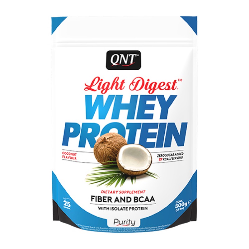 QNT - Light Digest Whey Protein Coconut (500 g)