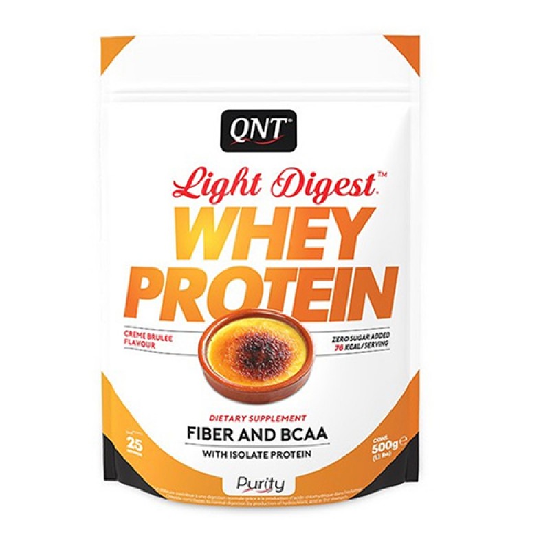 QNT - Light Digest Whey Protein Creme Brulee (500 g)