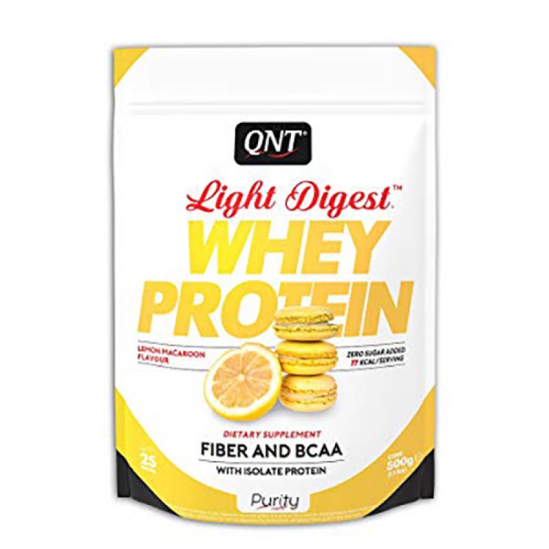 QNT - Light Digest Whey Protein Lemon Macaroon (500 g)