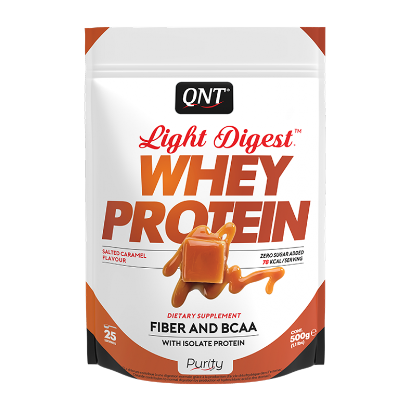 QNT - Light Digest Whey Protein Salted Caramel (500 g)