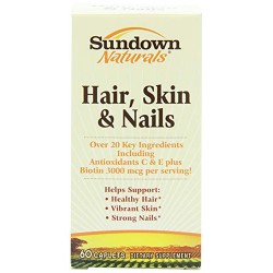 Sundown Naturals - Hair, Skin & Nails (60 caplets)