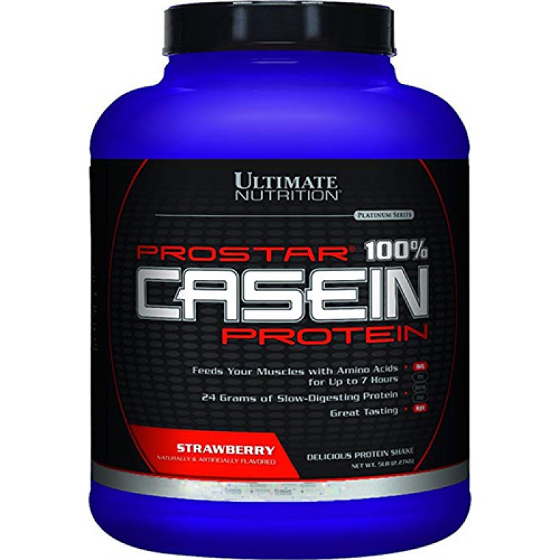 ULTIMATE NUTRITION - Prostar Casein Protein Strawberry (2.27 kg)