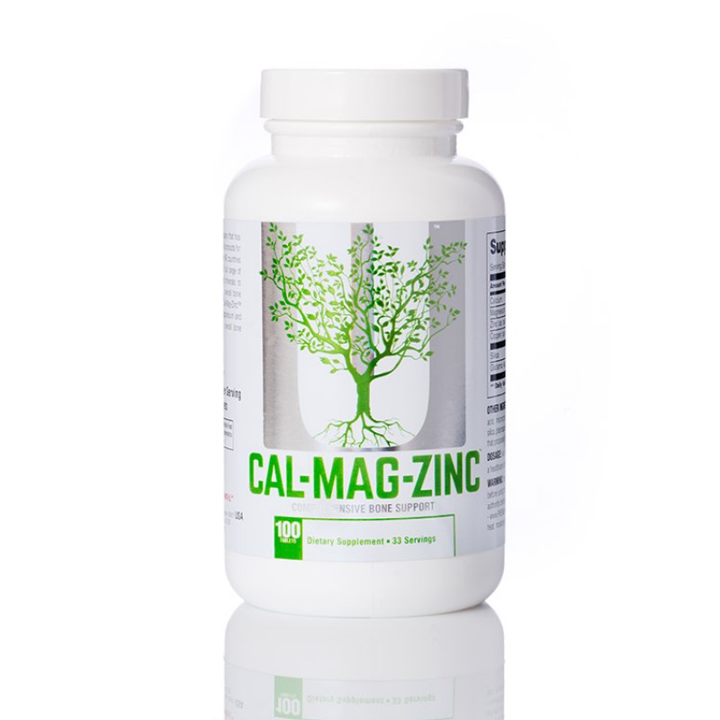 UNIVERSAL NUTRITION - Calcium Zinc Magnesium (100 tabs)