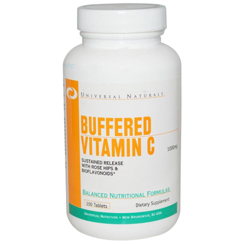 UNIVERSAL NUTRITION - Vitamin C Buffered (100 tabs)