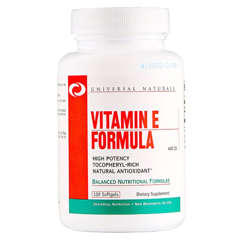 UNIVERSAL NUTRITION - Vitamin E-Formula (100 softgels)