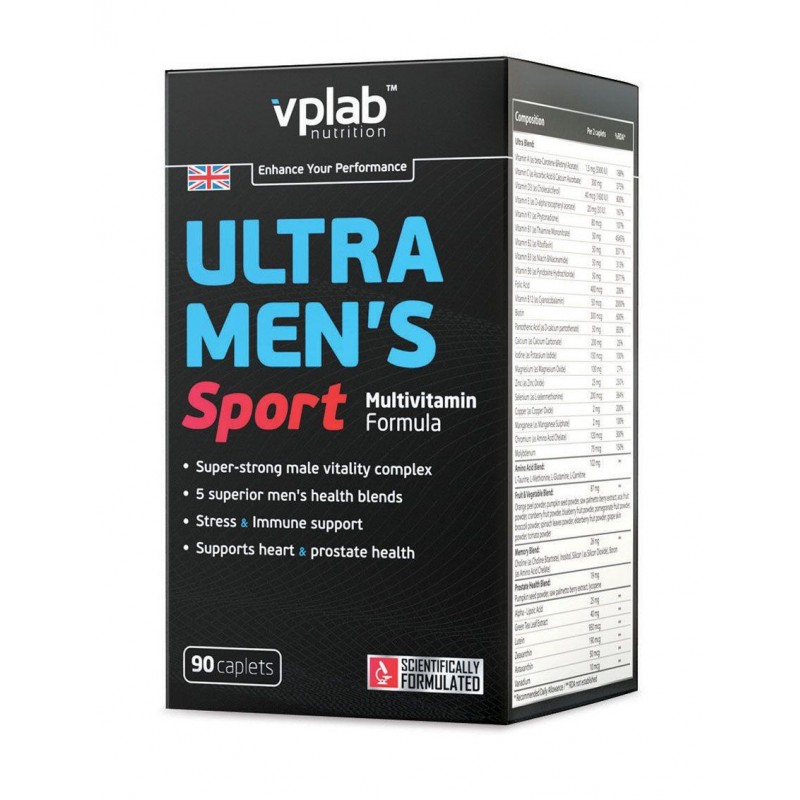 Ultra Men Sport Multivitamin (90 caplets)
