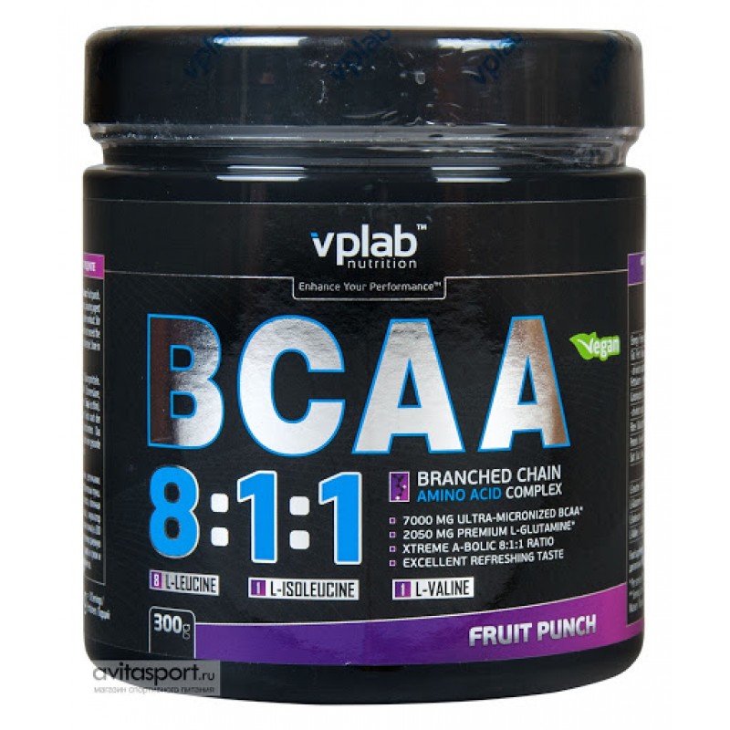 BCAA 8:1:1 drink Fruit Punch (300 g)