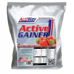 ACTIWAY - Gainer Erdbeer (3 kg)