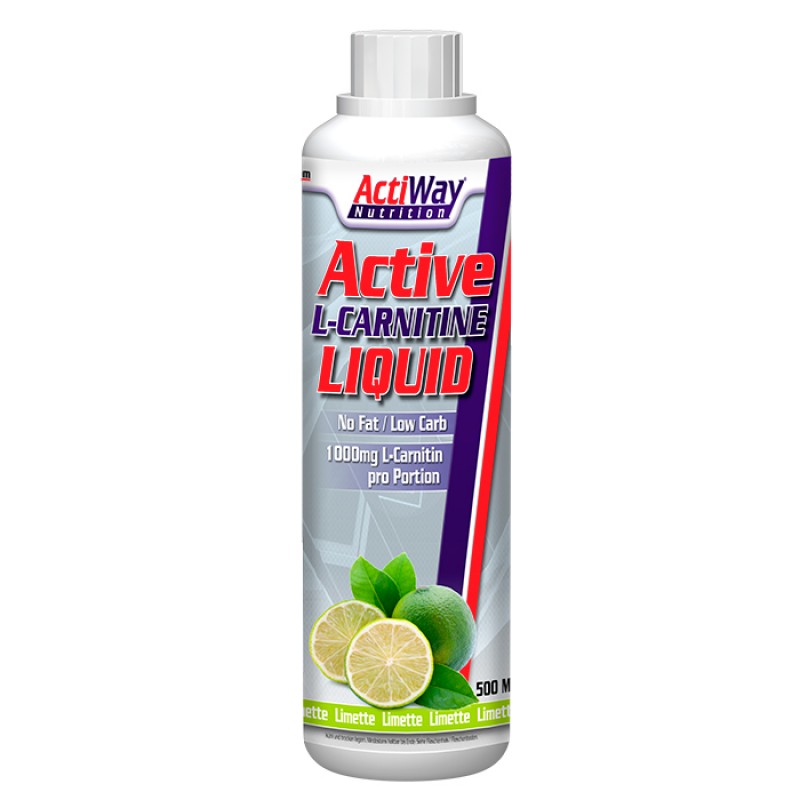ACTIWAY - L-Carnitine Liquid Limette (500 ml)