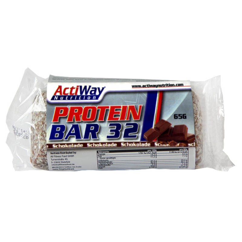 ACTIWAY - Protein Bar 32 Chocolate (65 g)