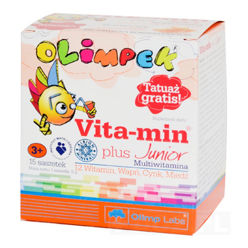 OLIMP - Vita-Min Plus Junior Raspberry  (150 ml)
