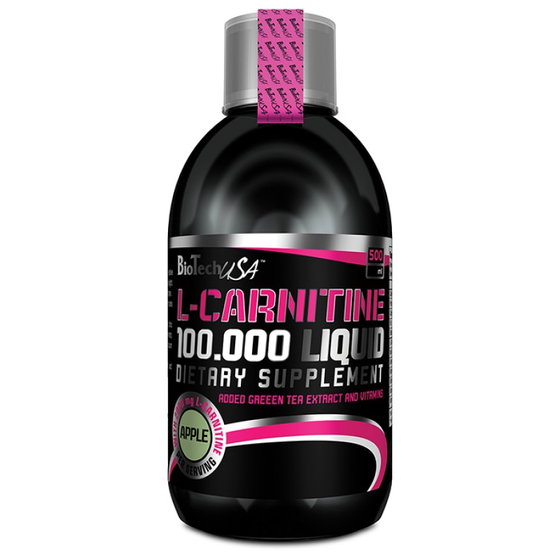 BIOTECH - L-carnitin 100000 Apple (500 ml)