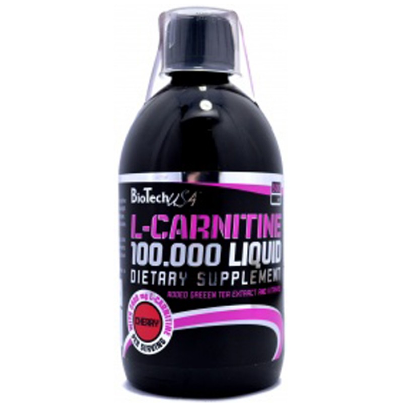 BIOTECH - L-carnitin 100000 Cherry (500 ml)