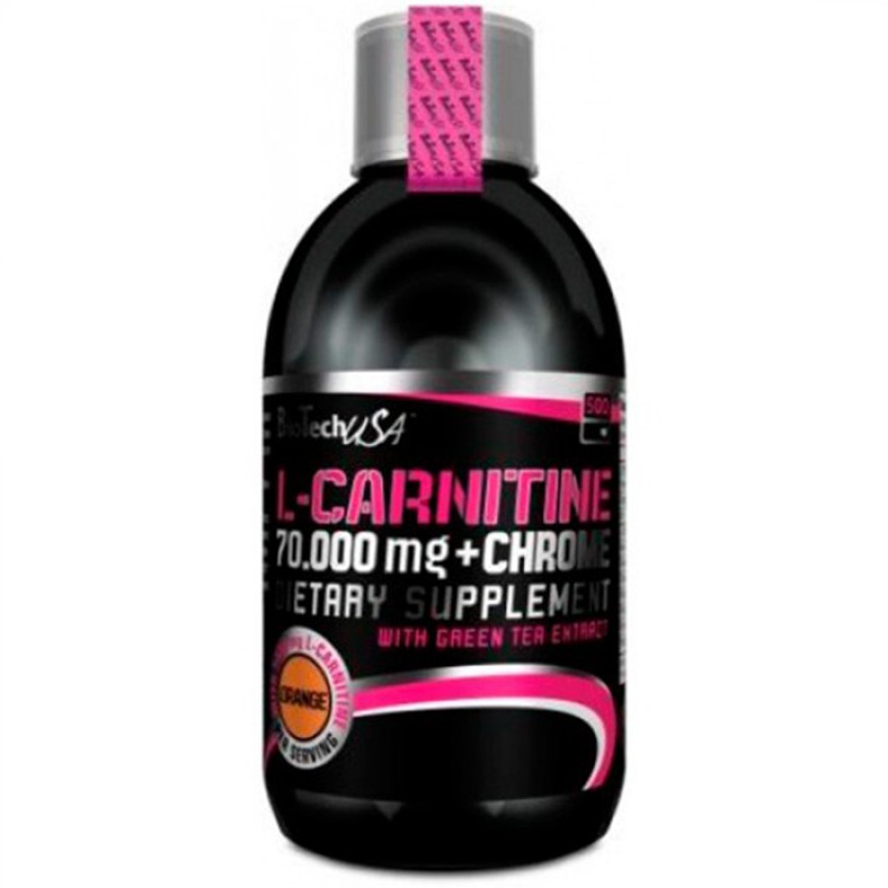 BIOTECH - L-carnitin 70000+Chrom Orange (500 ml)