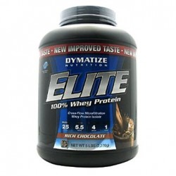 DYMATIZE - Elite Whey Protein Isolate Chocolate Fudge  (2.268 kg)