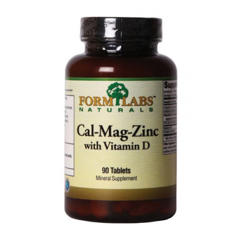 FORM LABS - Cal-Mag-Zinc+Vitamin D (90 tab)