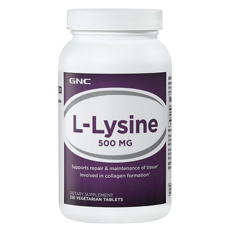 GNC - L-Lysine 500 (250 tabs)