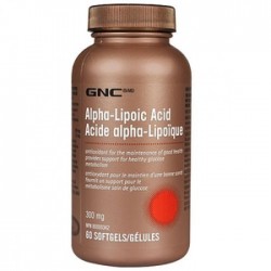 GNC - Alpha Lipoic Acid 100 (60 softgels)