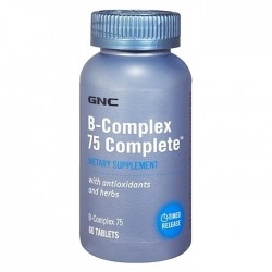 GNC - B-Complex 75 timed release (60 caplets)