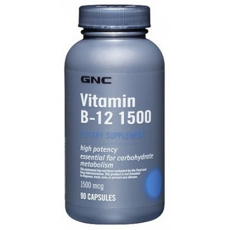 GNC - Vitamin B-12 1500 (90 caps)