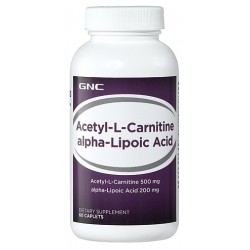 GNC - Acetil L-Carnitin Alpha Lipoic  Acid (60 caplets)