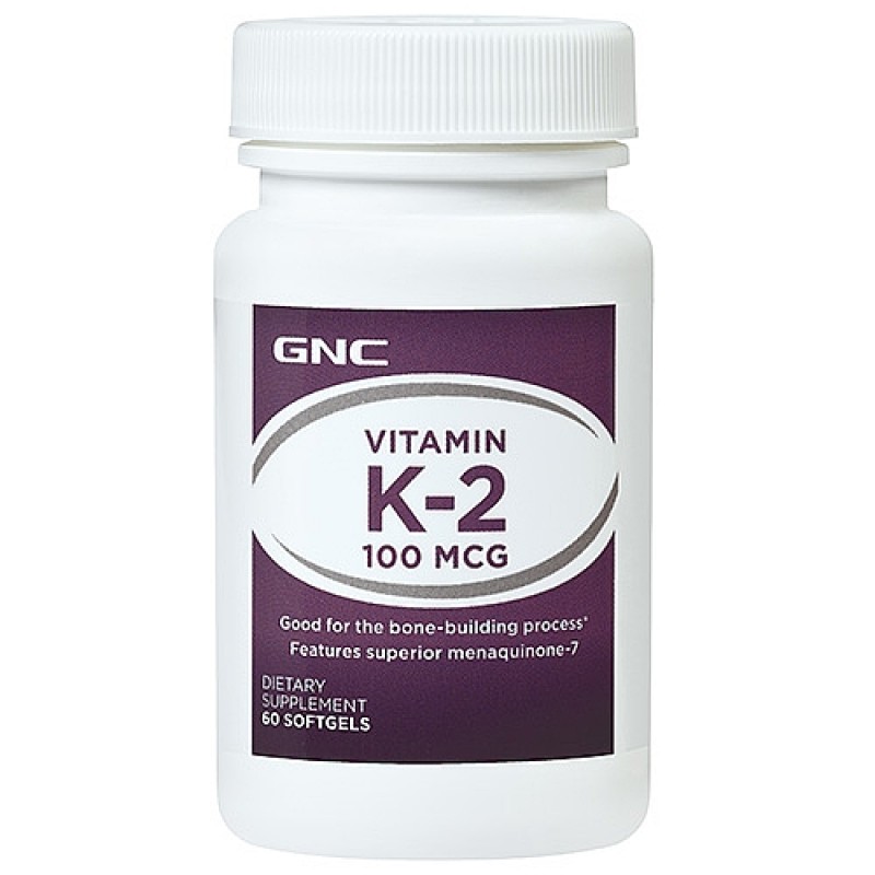 GNC - Vitamin K 100 (100 tabs)