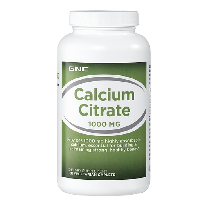GNC - Calcium Citrate 1000 (180 tablets)