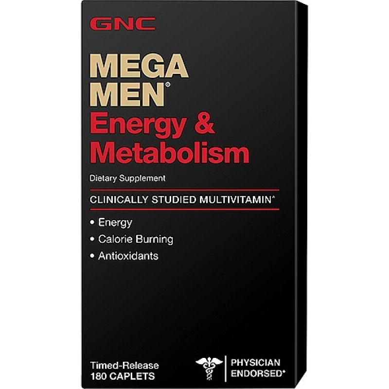 GNC - MEGA MEN Energy (180 caplets)