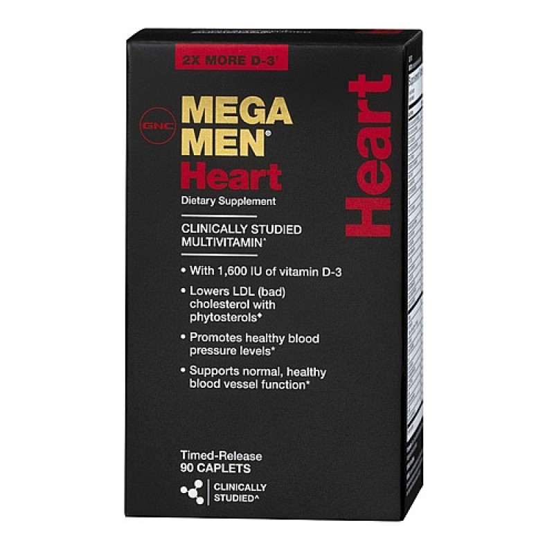GNC - MEGA MEN Heart (90 caplets)