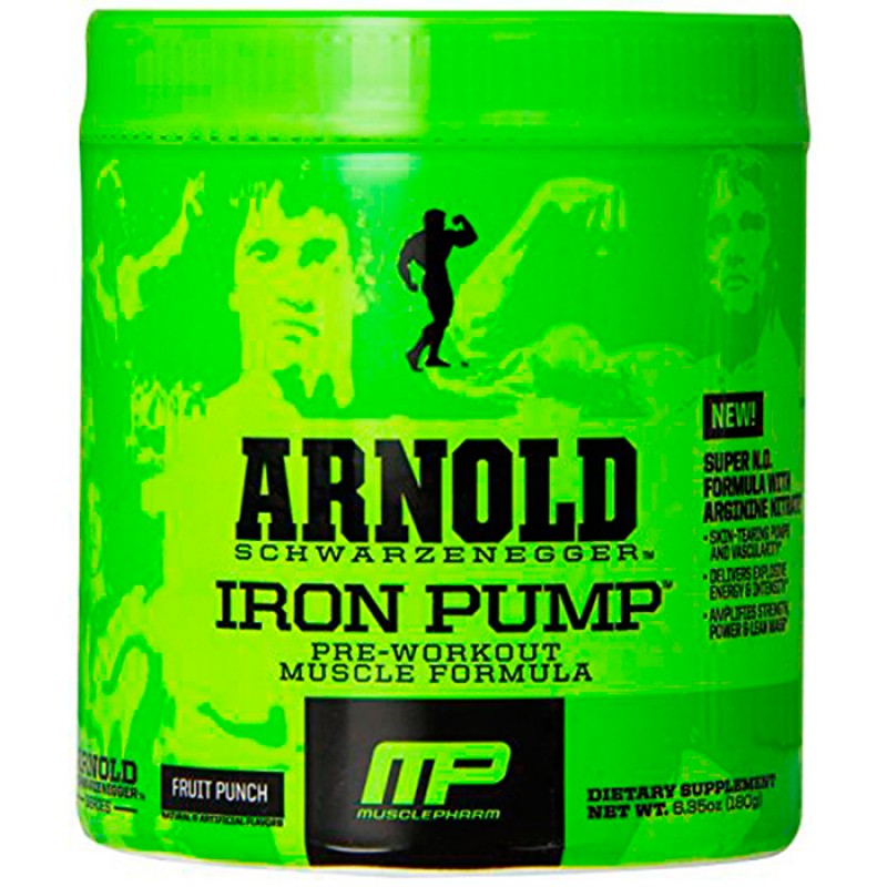 Muskle Pharm - Arnold iron pump Blue Raspberry (180 g)