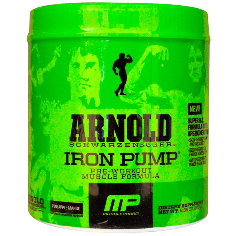 Muskle Pharm - Arnold iron pump Pineapple Mango (180 g)