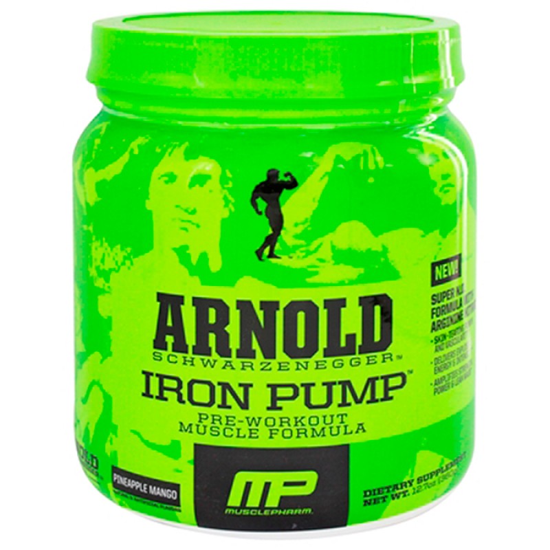 Muskle Pharm - Arnold iron pump Pineapple Mango (360 g)
