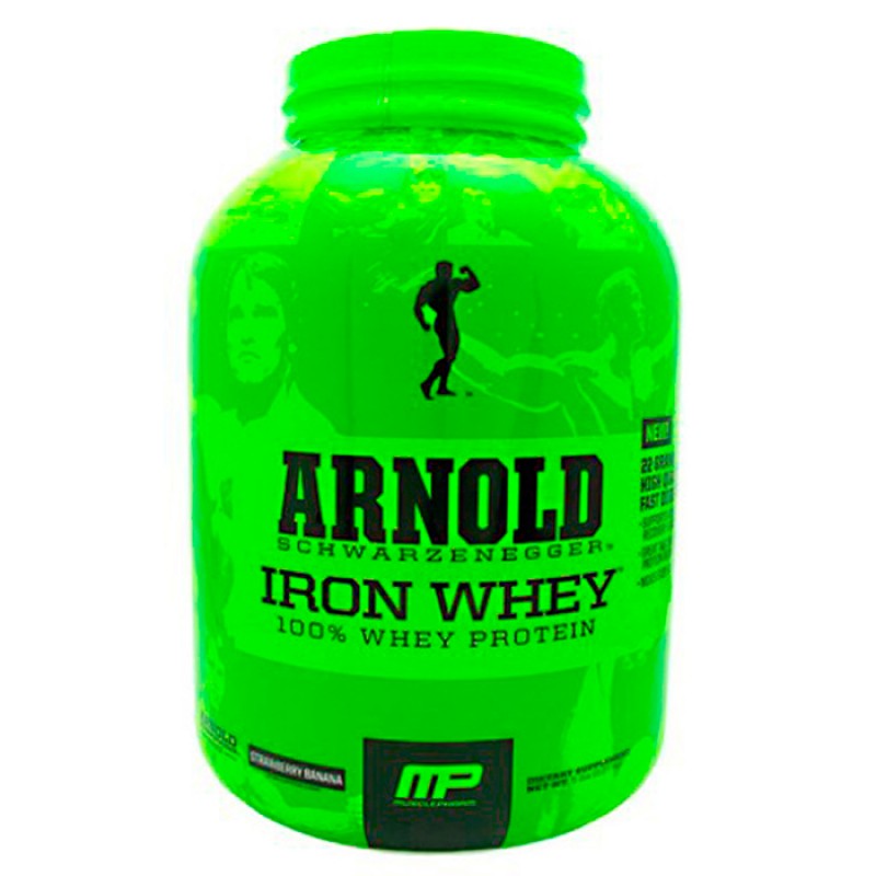 Muskle Pharm - Arnold iron whey Strawberry Banana (2.2 kg)