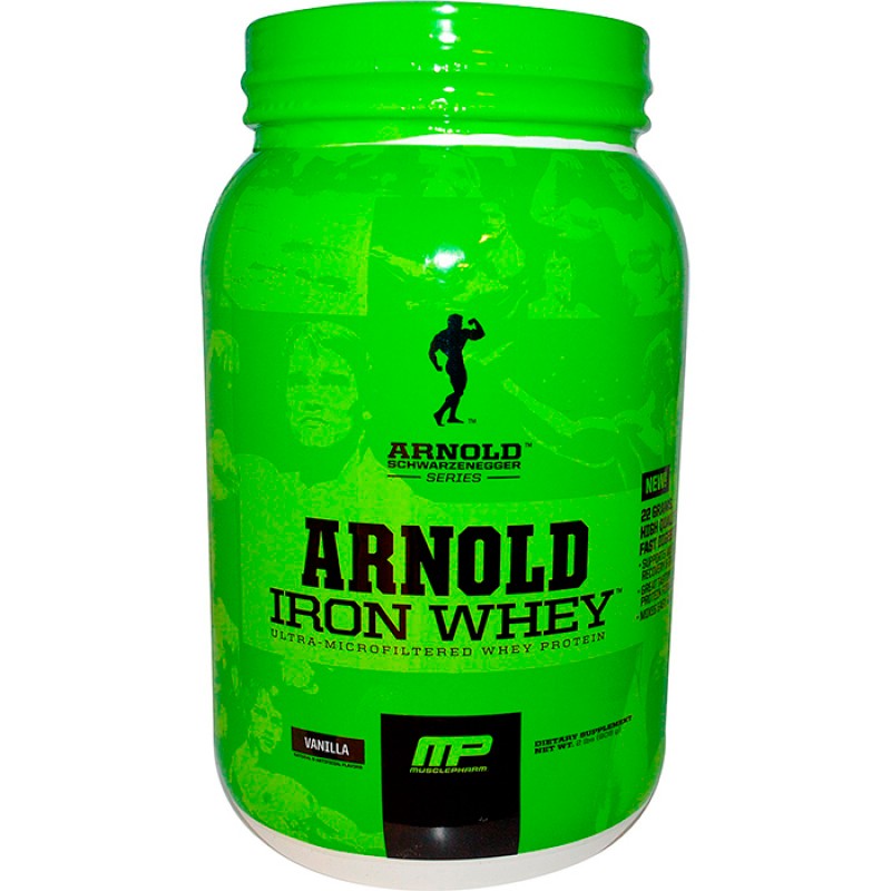 Muskle Pharm - Arnold iron whey Vanilla (908 g)