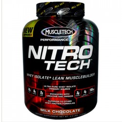 MUSCLE TECH - Nitro - Tech Perfomance Milk Chocolate (1.8 kg)