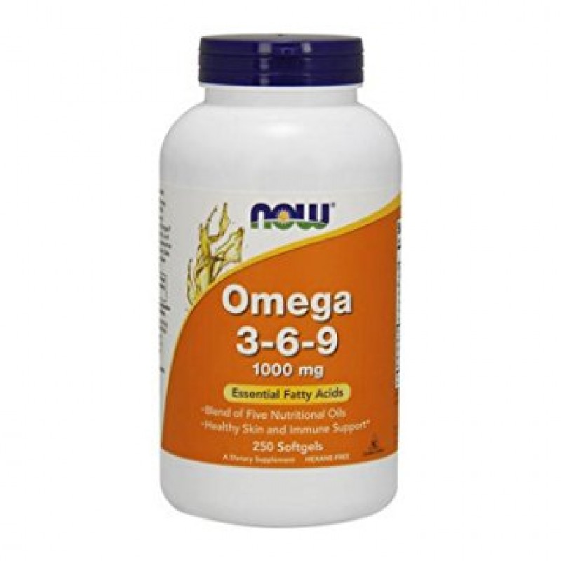 NOW - Omega 3-6-9 (250 softgels)