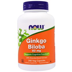 Ginkgo Biloba 60mg (60 caps)