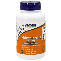 L-Methionine 500mg (100 caps)