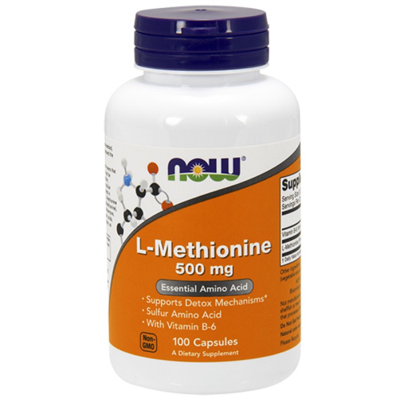 NOW - L-Methionine 500mg (100 caps)