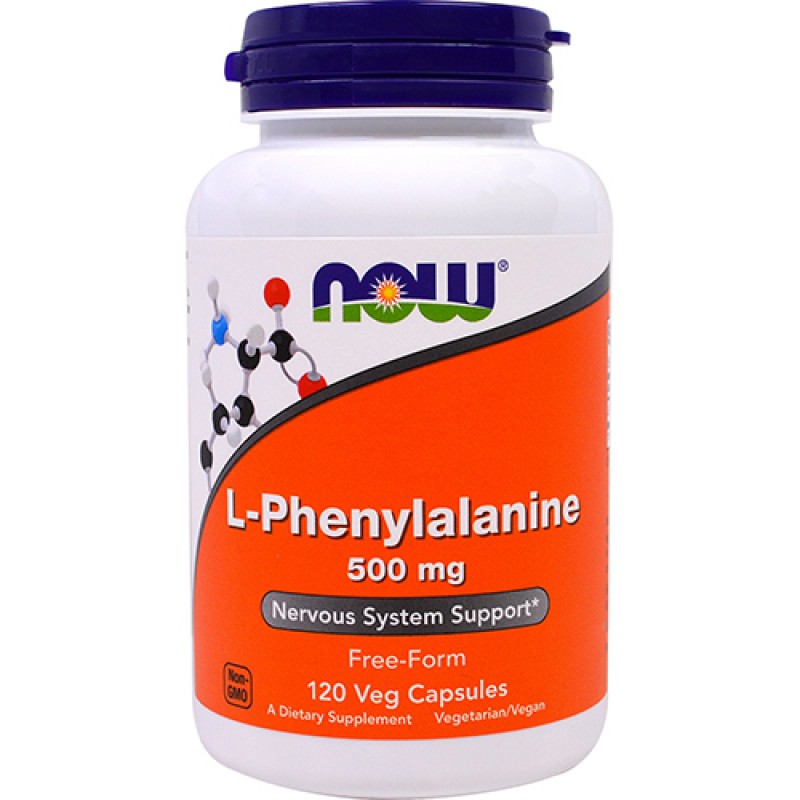 NOW - L-Phenylalanine 500mg (120 caps)