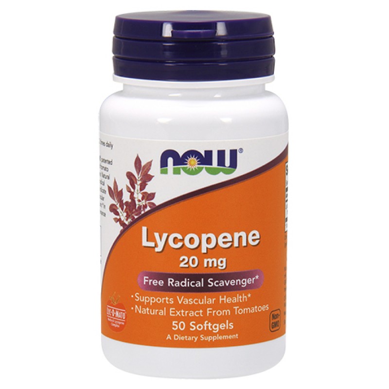 NOW - Lycopene 20mg (50 softgels)