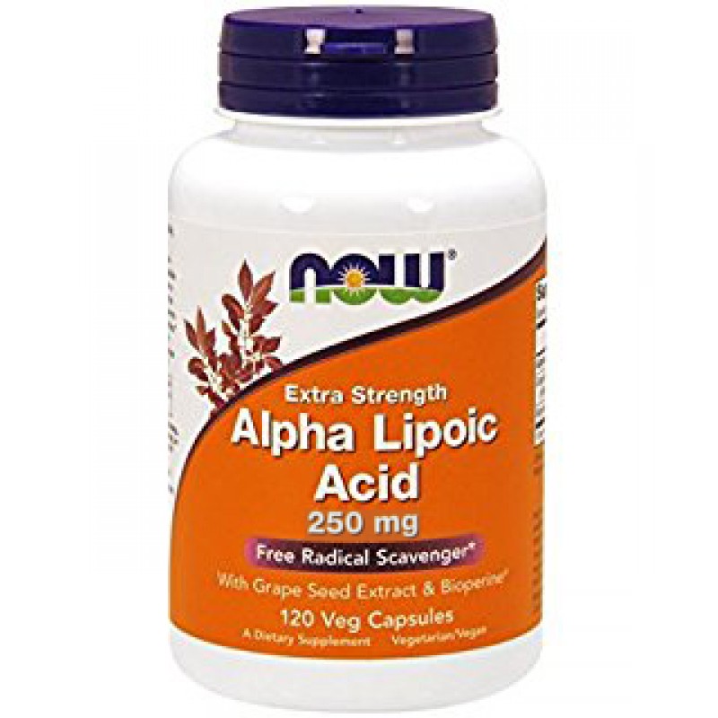 NOW - Alpha Lipoic Acid 250mg (120 caps)