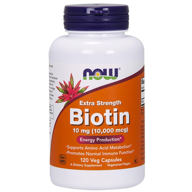 NOW - Biotin 10 mg (120 caps)