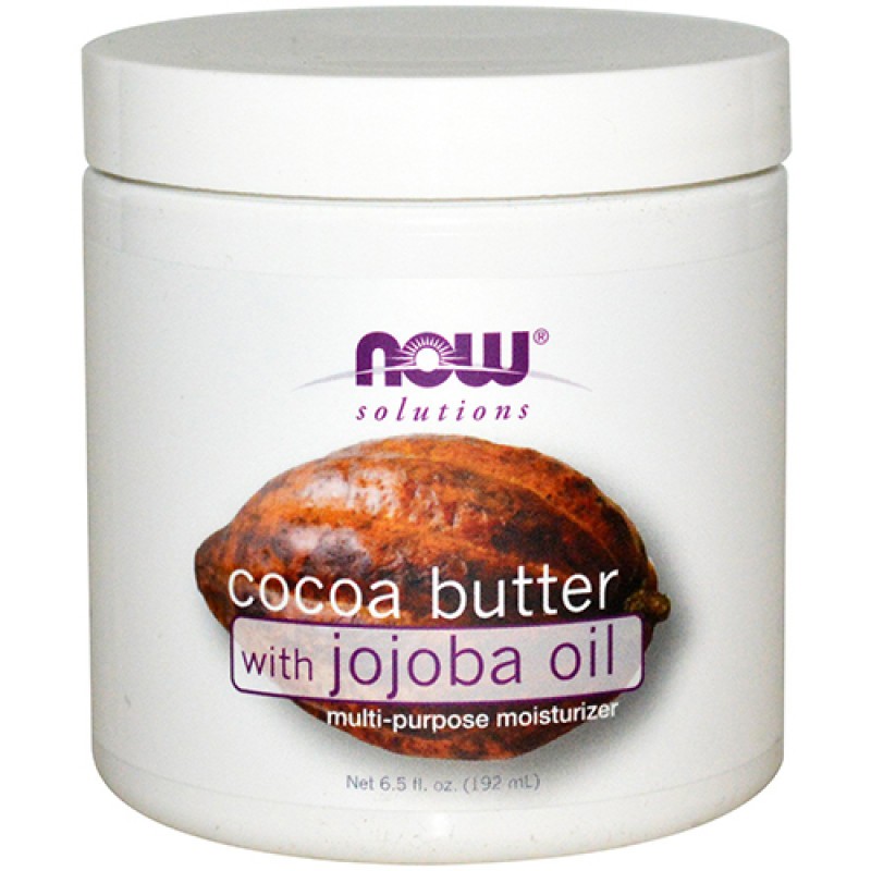 NOW - Cocoa Butter with jojoba oil (192 ml)