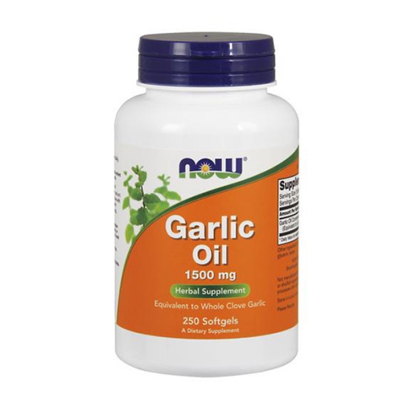 NOW - Garlic Oil (250 softgels)